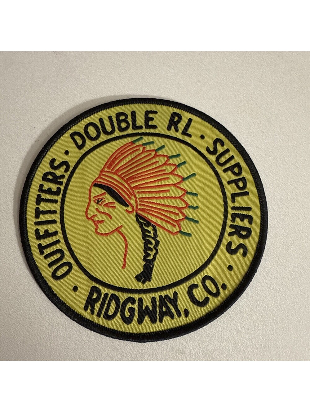 LARGE POLO RALPH LAUREN PATCHES RRL Outfitters Ridgway Supplies 3.5 INCH